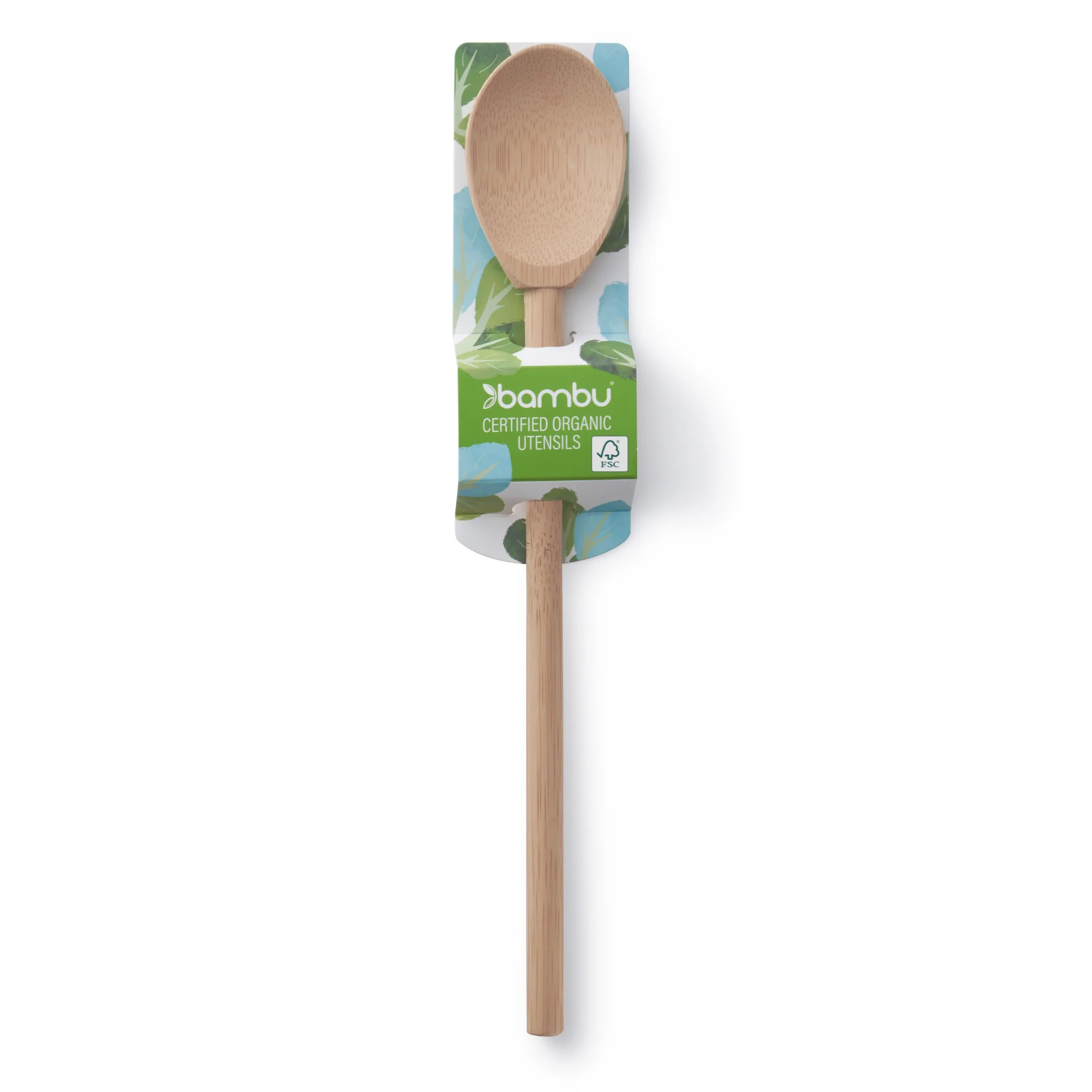 All Purpose Bamboo Mixing Spoon - Image 6