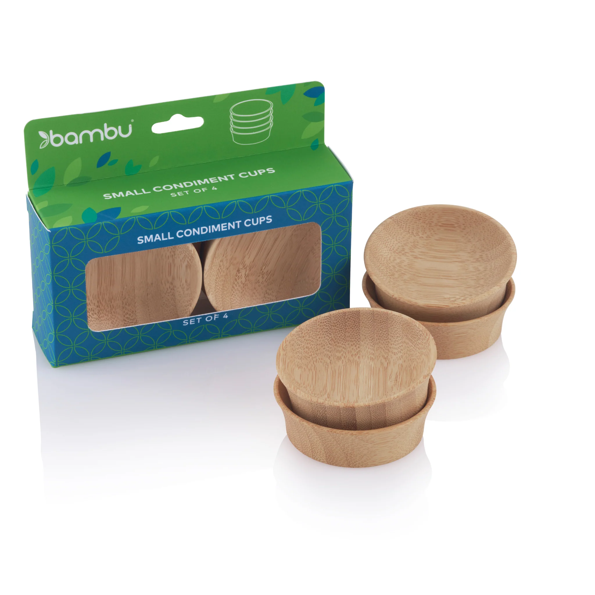 Bamboo Condiment Cups, Small (set of 4) - Image 5