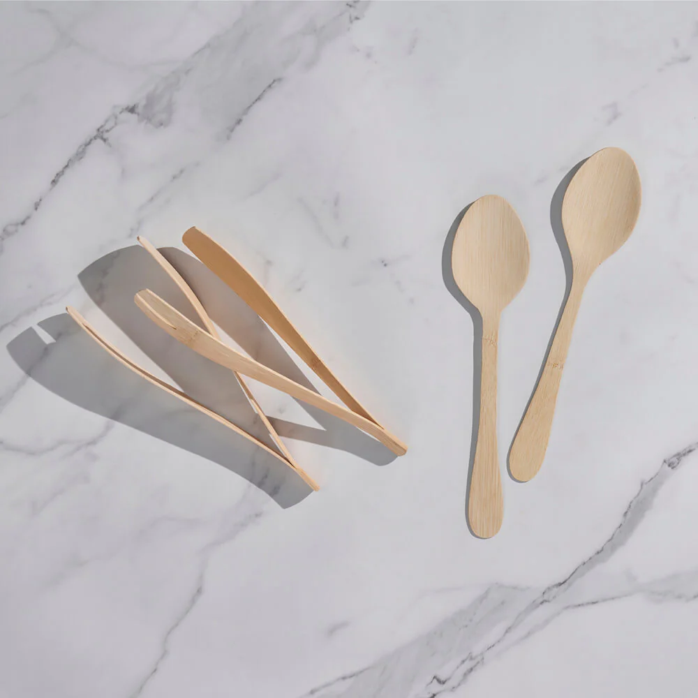 Disposable Bamboo Serving Spoon - Image 5