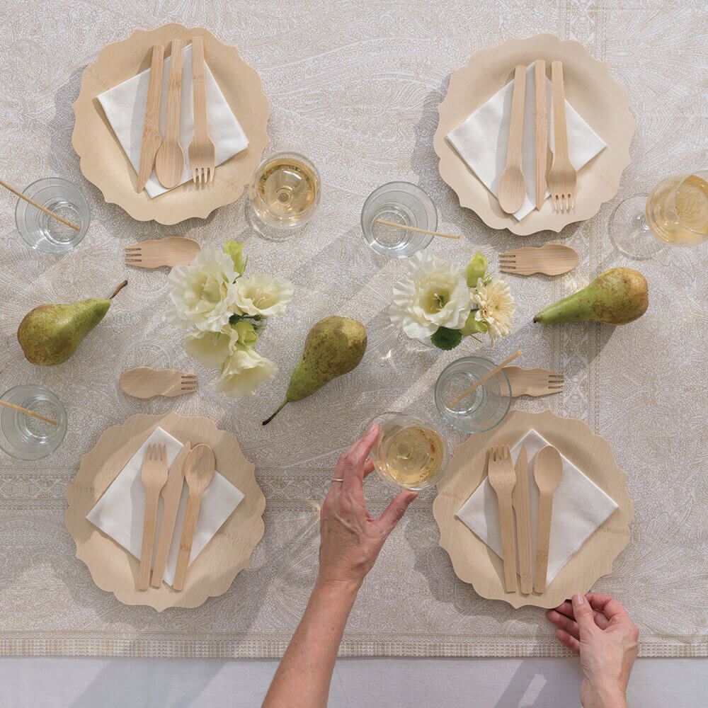 Disposable Bamboo Fancy Plates - Image 11