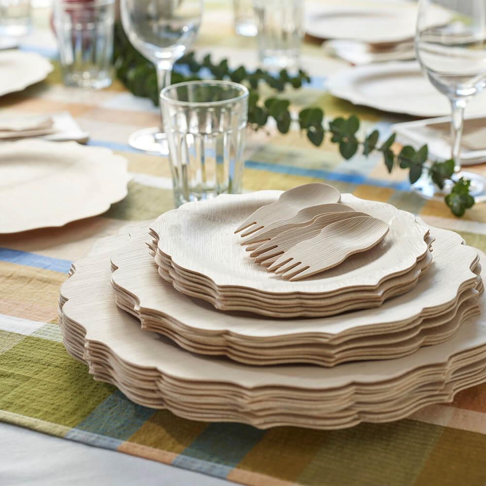 Disposable Bamboo Fancy Plates - Image 3