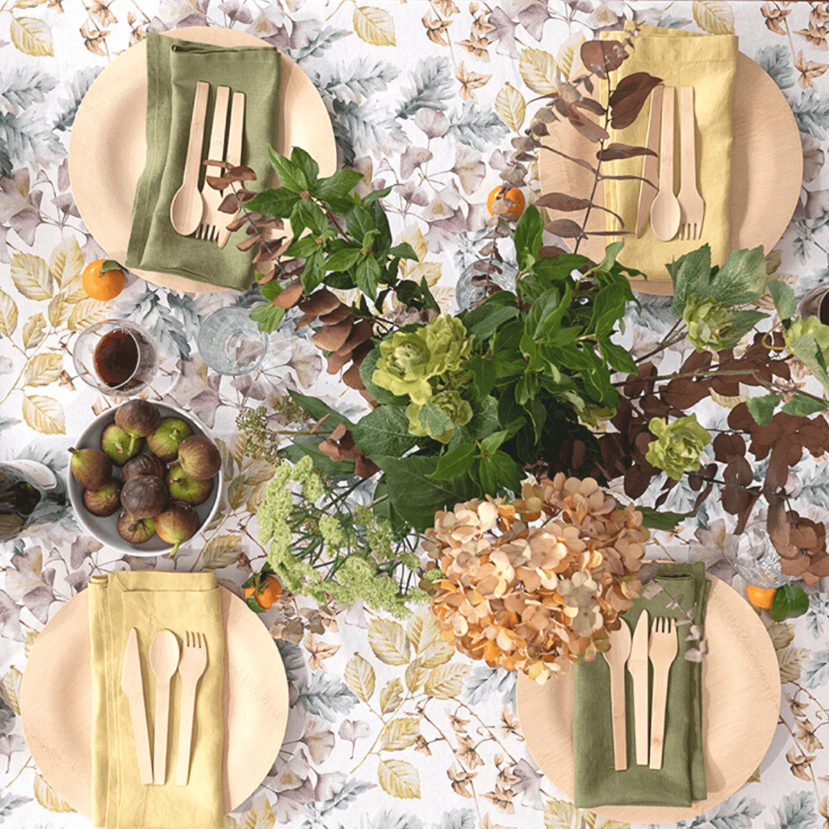 Disposable Bamboo Round Plates - Image 19