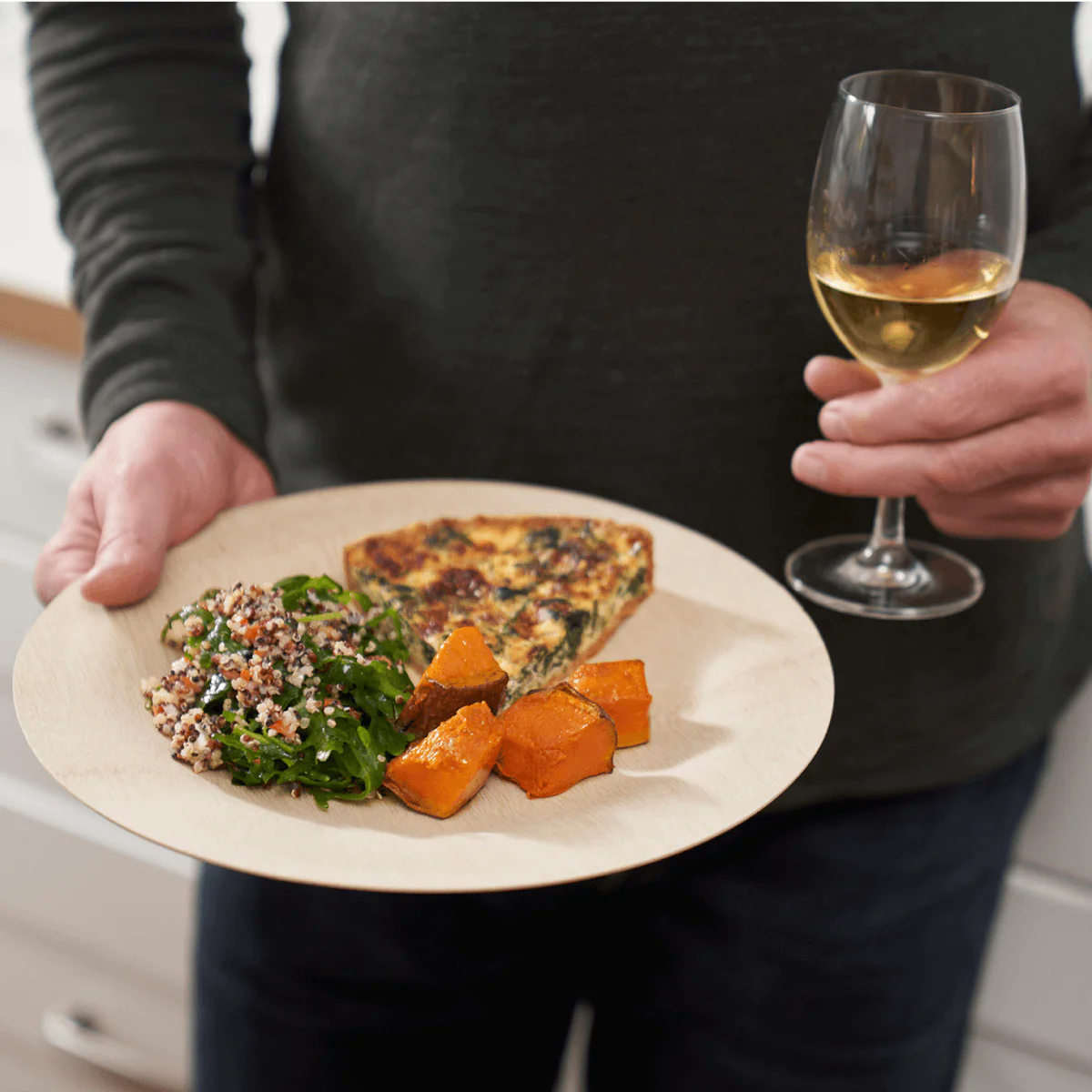 Disposable Bamboo Round Plates - Image 22